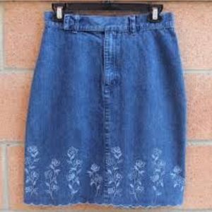 LIZ CLAIBORNE Denim SKIRT